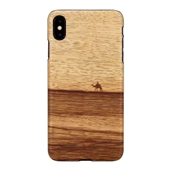 Apsauginis dėklas man and wood iPhone XS Max — terra black