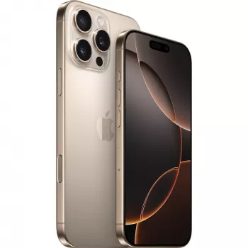 Išmanusis telefonas Apple iPhone 16 Pro Max 6,9 colio 256 GB smėlio spalvos