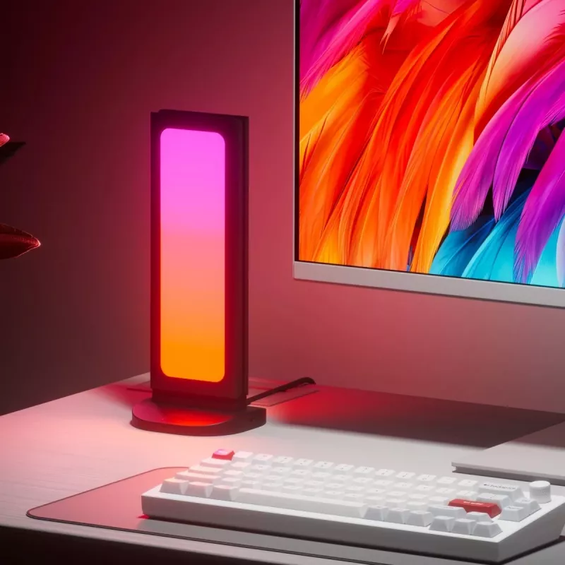 Nanoleaf Pegboard Lighted Desk Dock – Šviesos lenta su USB stotelė