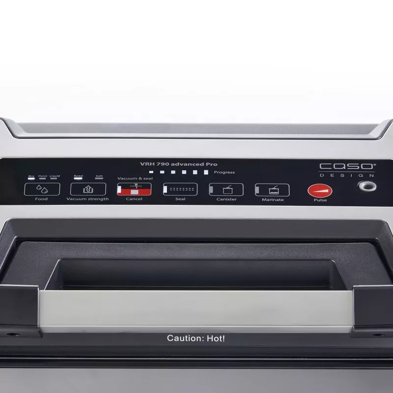 Vakuuminis pakuotojas Caso VRH 790 Advanced Pro 130 W su temperatūros valdymu