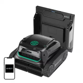 Baseino valymo robotas Wybot S2 Pro – belaidis baseino robotas, modelis S2 Pro