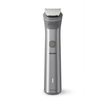 Philips All-in-One Trimmer MG5920/15 Series 5000, Nerūdijantis plienas, 0,5 mm, 1,6 cm, 1 mm, Barzda, Ausys, Nosis, Baterija