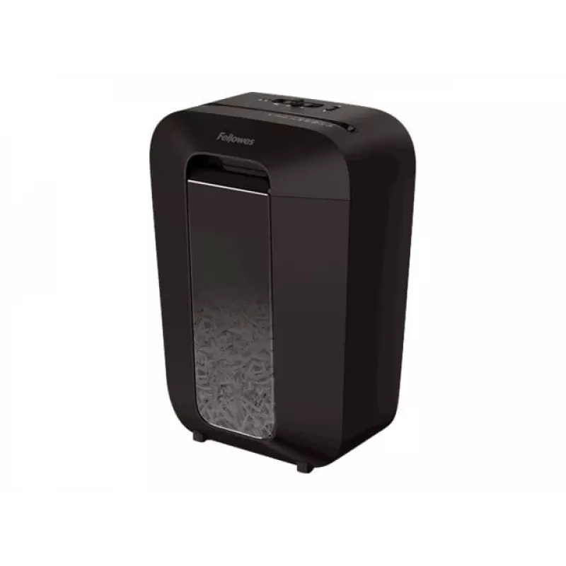 Fellowes Powershred LX70 kryžminio pjovimo popieriaus smulkintuvas, juodas, 18 l
