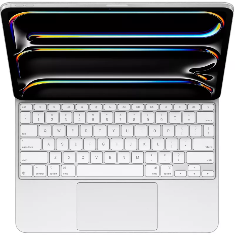“Apple Magic Keyboard” iPad Pro 13 inch M4 US English QWERTY balta