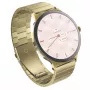 Išmanusis laikrodis Garett Verona 2 Gold Steel su Bluetooth ir širdies ritmo matuokliu