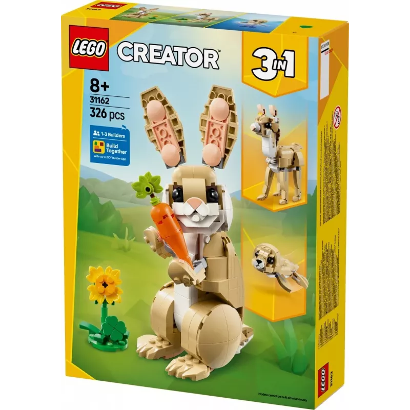LEGO CREATOR 3 IN 1 31162 Mielas Kiškutis