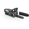 Belaidis grandininis pjūklas PowerSaw 250/18V P4A paruoštas naudoti rinkinys (pilka/turkio spalvos, Li-Ion akumuliatorius 2,5 Ah P4A, POWER FOR ALL ALLIANCE)