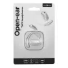 Gembird OWS-01-W atviro tipo Bluetooth TWS ausinės, baltos spalvos