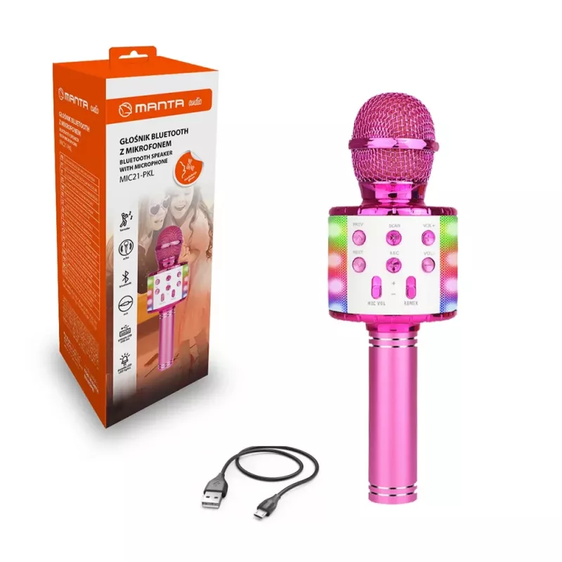 Manta MIC21-PKL Pink originalus rašalo kasetė