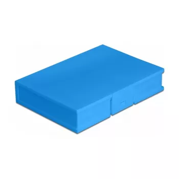 Apsauginė dėžutė DeLOCK 18373 3,5 colio HDD, mėlyna