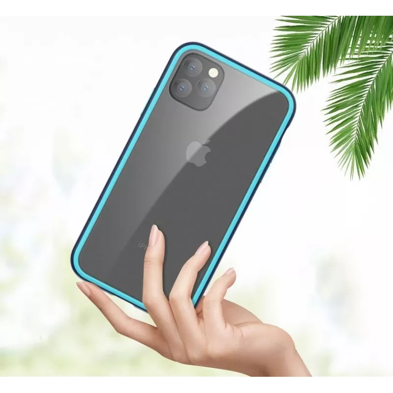 Dėklas COMMA Joy, skirtas iPhone 11 Pro, mėlynas, apsauga nuo smūgių