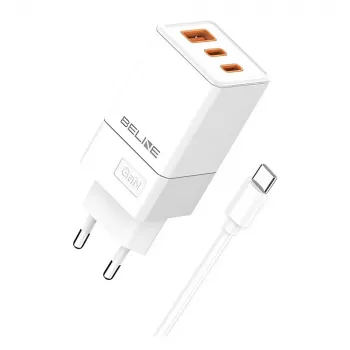 Beline BELI02751 65W 2×USB-C + USB-A kroviklis