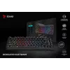 Savo Phenix SAVGK-RED mechaninė klaviatūra žaidimams 75% Gateron Pro RGB belaidė RF Bluetooth USB QWERTY