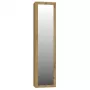 Spintelė Top e Shop DUO SZAFKA ARTISAN – ąžuolinis rėmas, 2 lentynos, 1 duris, 500×350×1800 mm