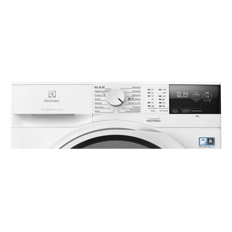 Laisvai pastatoma skalbimo mašina Electrolux EW6F2484P, 8 kg, 1400 aps./min., A energijos klasė, 53 l būgnas