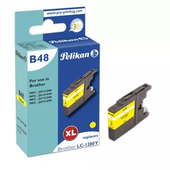 Pelikan 316335 geltonas eksploatacinis dažų kasetė