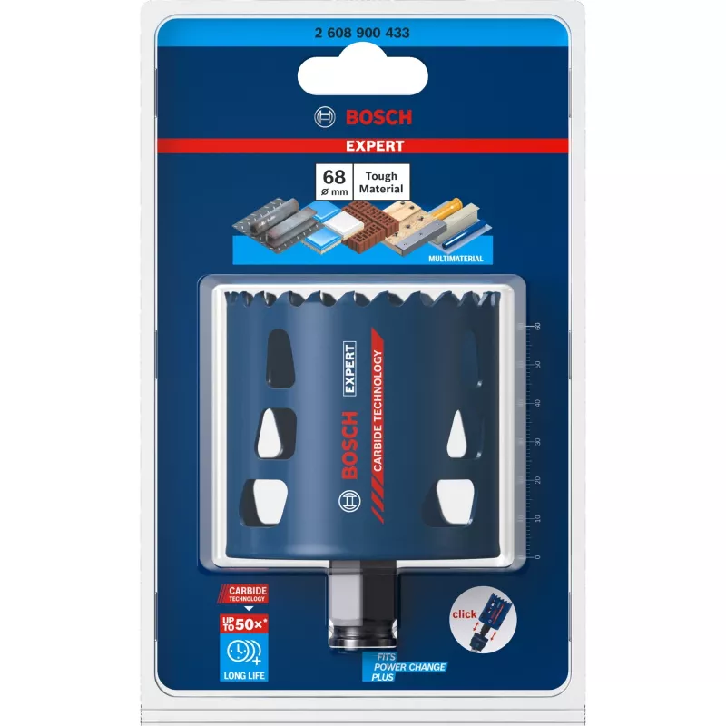 Bosch 2 608 900 433 gręžtuvinis pjūklas skylėms pjauti 1 vnt.