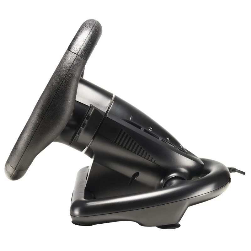 Vairas su pedalais Subsonic SA5426-NG Black USB 180° sukimosi kampas