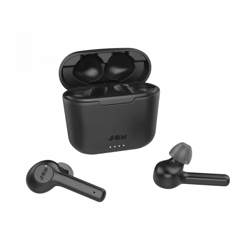 „Jam Earbuds TWS ANC“ belaidės ausinės, juodos