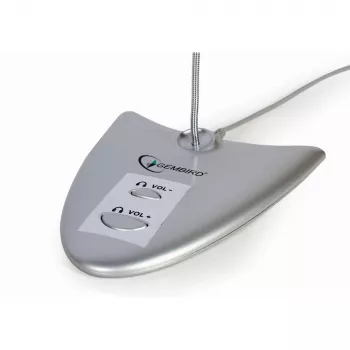 Gembird MIC-DU-01 sidabrinis mikrofonas