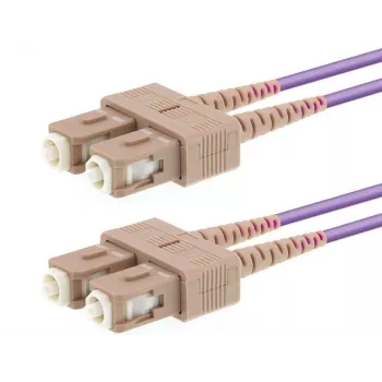 Skaidulinis optinis kabelis LOGON AL5SCSC25I/4I OM4 SC–SC 25 m, 50 µm, pilnas dupleksas