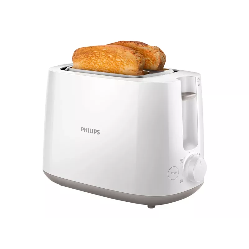 Skrudintuvas Philips Daily Collection HD2581/00 — 2 dėklai, 830 W, 8 rudumo lygiai, baltas