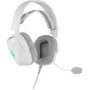 Ausinės QPAD GAMIAC HS71 laidinės, lankeliu, USB Type-C, cirkumaurinės, 20–20000 Hz, 2,2 m laidas, baltos