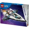 LEGO City 60430 kosminis laivas tarp žvaigždžių, kaladėlių rinkinys, 240 elementų, 1 žmogeliukas, nuo 6 metų