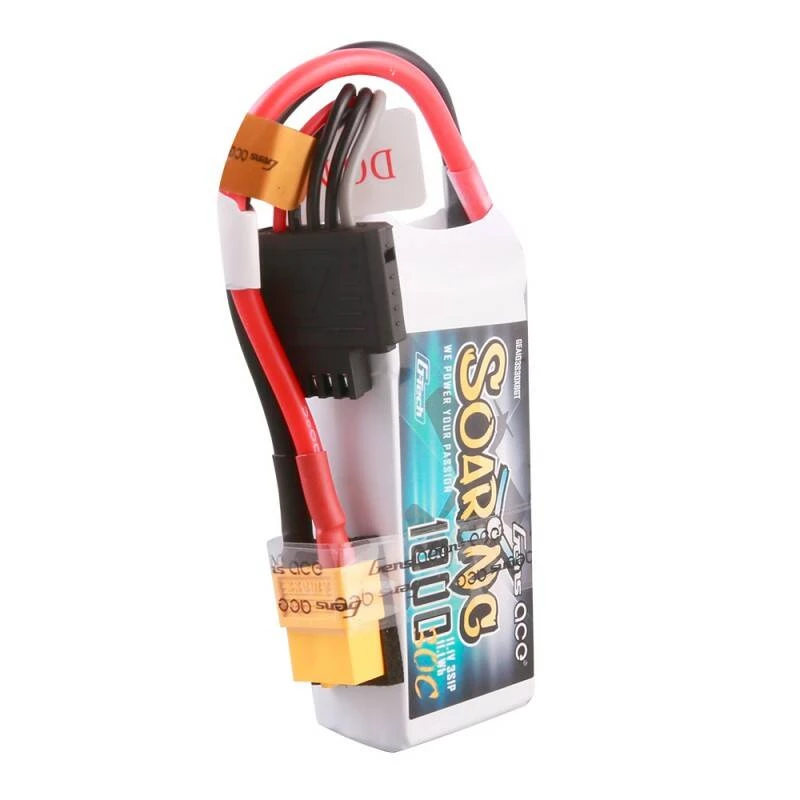 Gens ace Soaring 1000mAh 11.1V 30C 3S1P LiPo akumuliatorius