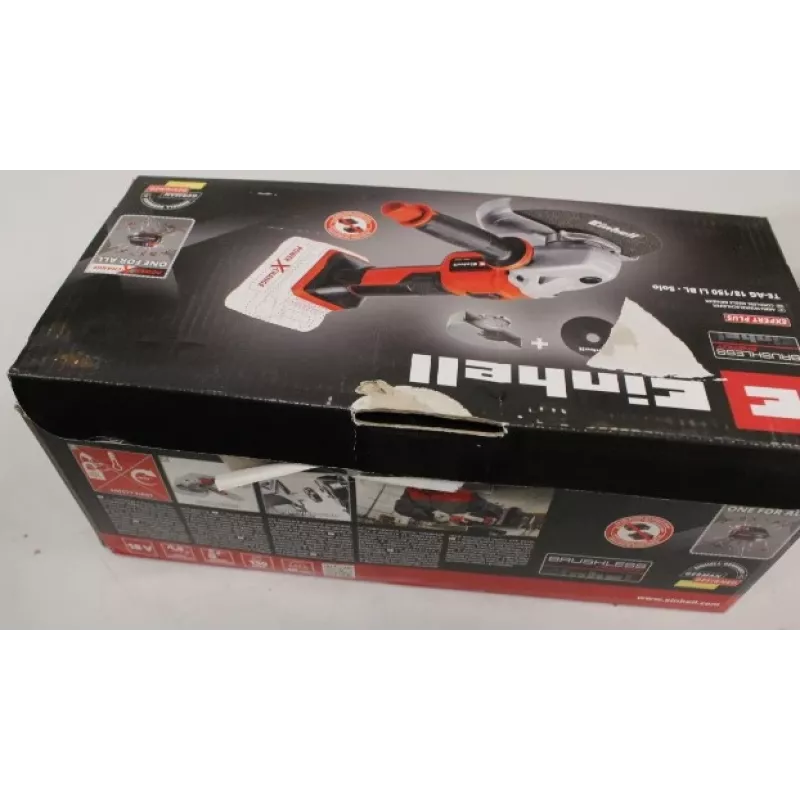 Einhell TE-AG 18/150 BL belaidis kampinis šlifuoklis (pažeista pakuotė)
