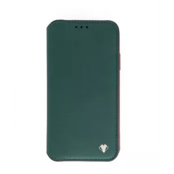 Smart Folio Dėklas VixFox, skirtas Huawei P20 – miško žalios spalvos apsauginis užvalkalas su atlenkiamu dangteliu