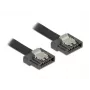 SATA kabelis DeLOCK 83841 0,5 m SATA III 7 kontaktų juodas