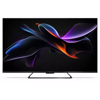 Sharp 55HR7265E 55 colių 4K UHD LED išmanusis televizorius su Google TV, juodos spalvos, energijos klasė F
