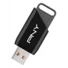PNY Attaché X 32 GB USB atmintukas, USB-A 3.2 Gen 1, 130 MB/s, juodas