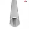 Lankstus kabelių kanalas grindims MACLEAN MCTV-575, baltas, 1,5 m, plotis 43 mm, aukštis 2,3–3,2 cm