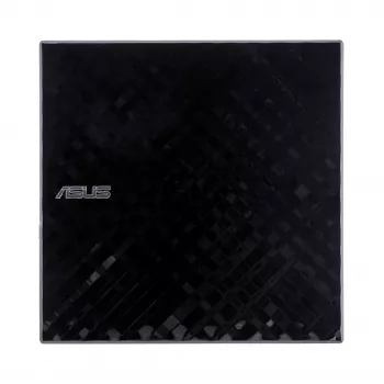Išorinis DVD±RW optinis įrenginys ASUS SDRW-08D2S-U Lite, USB 2.0, juodas, 24x CD / 8x DVD, 142×142×20 mm