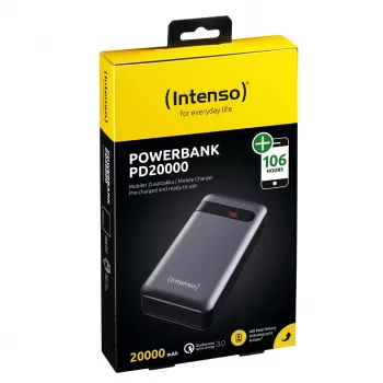 Nešiojama baterija Intenso PD20000 20000 mAh