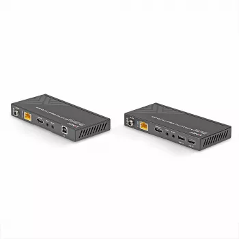 Lindy 150 m Cat.6 HDMI 4K60, USB 2.0 ir IR HDBaseT KVM prailgintuvas