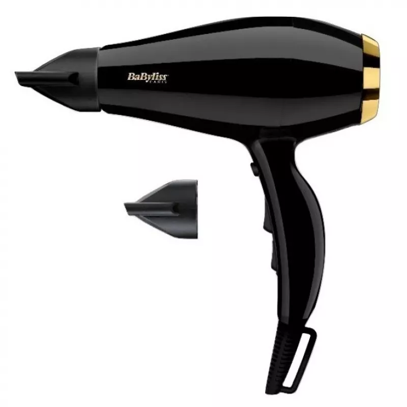 Plaukų džiovintuvas BABYLISS Super Pro 2300, 2300 W, AC variklis, 2 greičiai, 3 šilumos lygiai, joninis, šalto oro pūtimas, keraminis, 120 m³/h