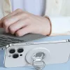 SODI dvipusis magnetinis žiedo stovas BM-350 Baltas suderinamas su MagSafe