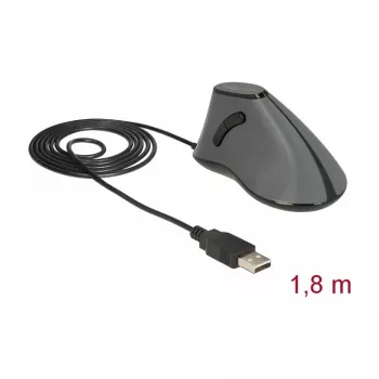 Delionės pelė Delock 12527 pilka