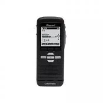 Grundig Digta 7 diktofonas su vidine atmintimi ir „flash“ kortele, juodas