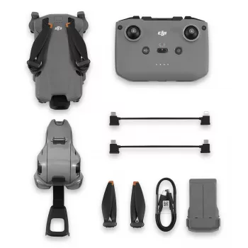 Dronas DJI MINI 5 PRO (RC-N3) lengvas 249g su 50MP jutikliu, Lidar, nuotolinio valdymo pultu