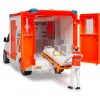 Bruder 1/16 Mercedes-Benz Sprinter Greitosios pagalbos automobilis su vairuotoju