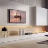 Sieninis TV laikiklis MACLEAN MC-748A VESA 100x100–400x400 mm Pakreipiamas Juodas Krovinys iki 45 kg