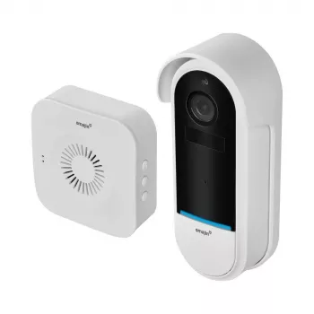 Belaidis durų skambučio garsinis signalas Omajin by Netatmo OVD-01-EU juodos/baltos spalvos