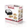 Sumuštinių keptuvė Tefal Break Time SW6148 – 2 sumuštiniams, nuimamos nelimpančios plokštės, laido laikymas, juoda/pilka