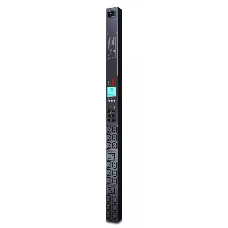 APC AP8858 matuojamas PDU 20 lizdų 0U juodas