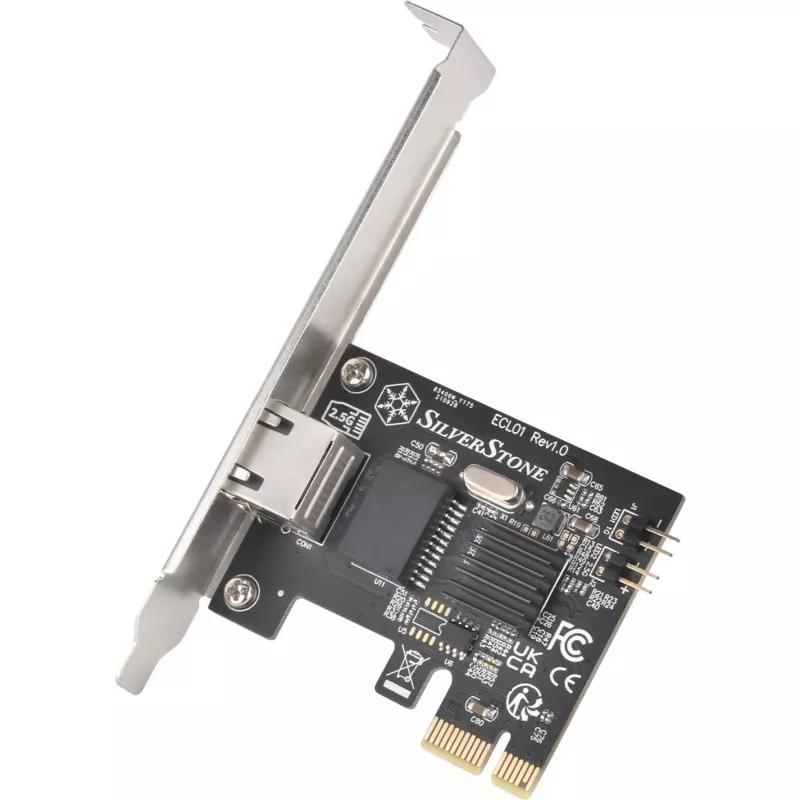 Silverstone ECL01, 2,5G tinklo plokštė, PCIe