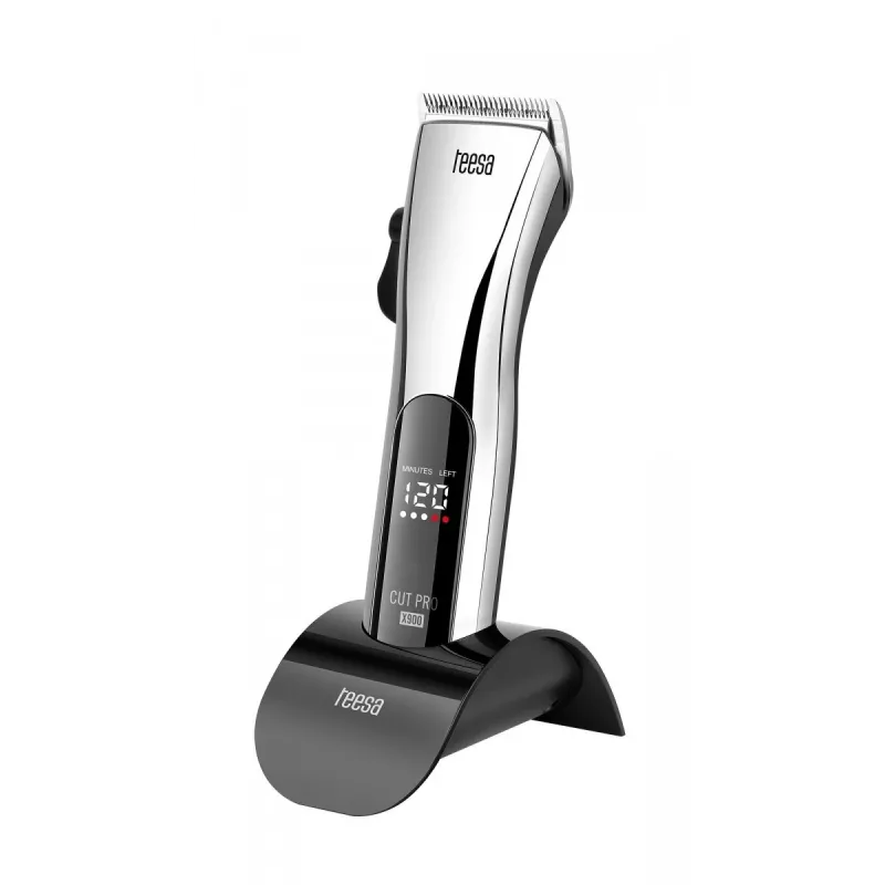 Plaukų kirpimo mašinėlė Teesa CUT PRO X900 Black Silver